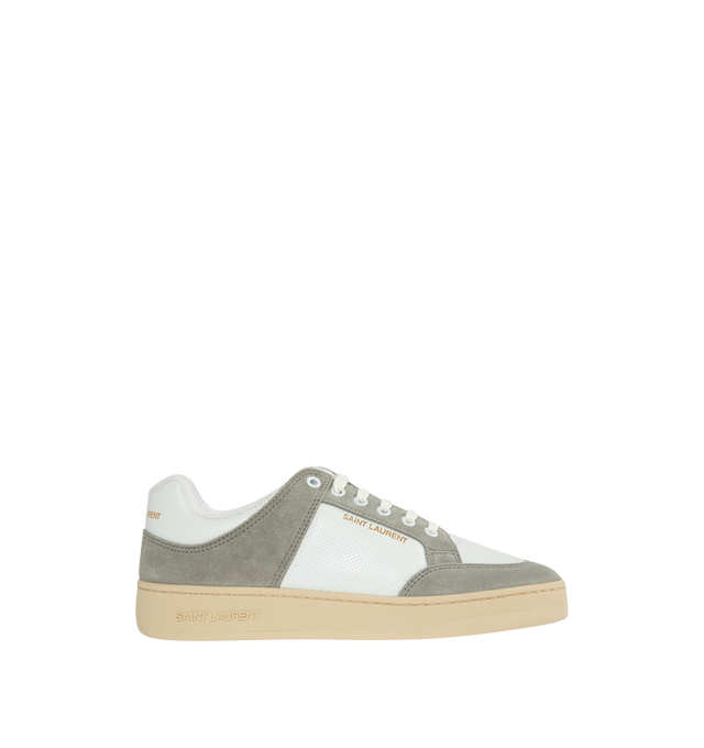 SL-61 SNEAKERS IN LEATHER AND SUEDE (MENS)