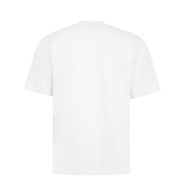 Image 2 of 2 - WHITE - MARKET Cubism Bear Graphic T-Shirt featuring crewneck, short sleeves, boxy fit and graphic on front. 100% cotton. 