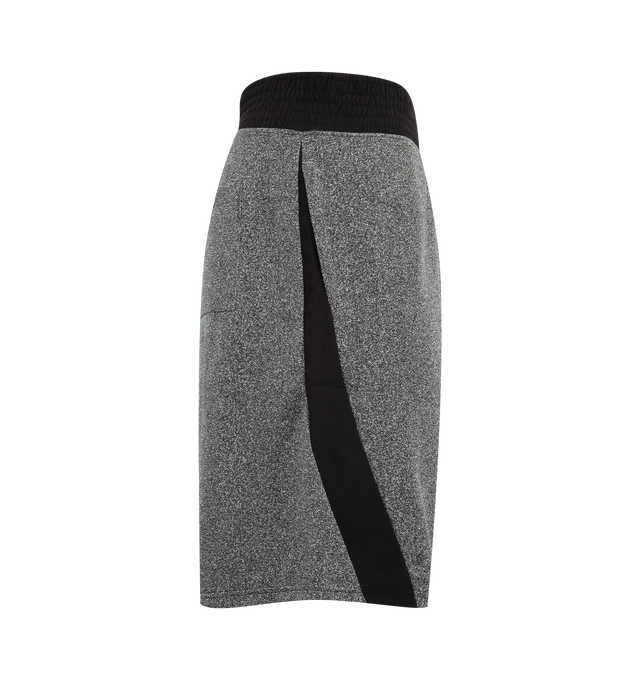 Image 3 of 3 - GREY - LE PERE Boxer Shorts featuring a glittery and sparkly fabric, an LPFC provenance patch on the waistband and lined with premium Italian mesh. 48% nylon, 45% polyester, 7% elastane. 