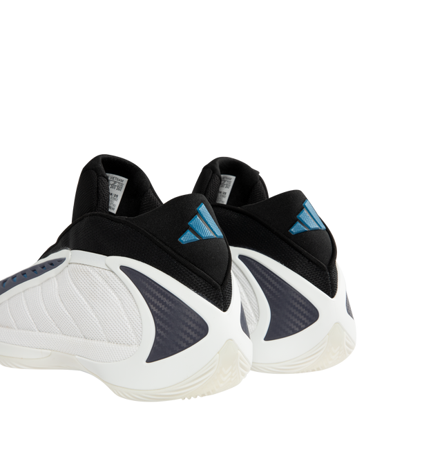 Image 3 of 5 - WHITE - ADIDAS Anthony Edwards 2 Sneaker featuring regular fit, laces, textile upper, textile sockliner, BOOST midsole, LIGHTSTRIKE technology and rubber outsole. 