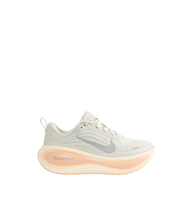 Image 1 of 5 - NEUTRAL - NIKE Vomero Plus Sneaker featuring mesh upper, ZoomX foam midsole, high abrasion rubber outsole, webbed lace loops and reflective details. 