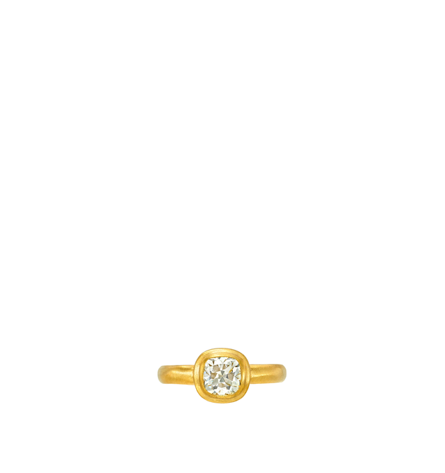 Image 1 of 3 - GOLD - Darius Jewels One-of-a-Kind Diamond Gem Signature Band featuring a 2.00 ct old mine-cut diamond set in 18K Fairmined yellow gold. For personal consultation and detailed information about jewelry, please contact our dedicated stylist team at personalshopping@hirshleifers.com.This item may be restricted for online purchase to international clients. For assistance purchasing this item please contact our dedicated stylist team at personalshopping@hirshleifers.com. 