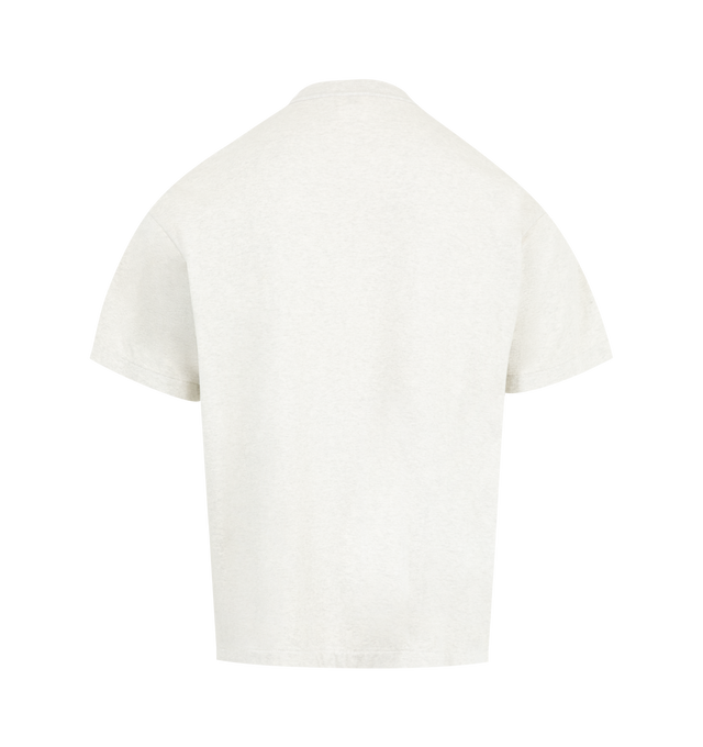 Image 2 of 2 - WHITE - SAINT MICHAEL Saint Baby Tee featuring regular fit, crewneck, dropped shoulders, short sleeves, straight hem and graphic print. 100% cotton. 