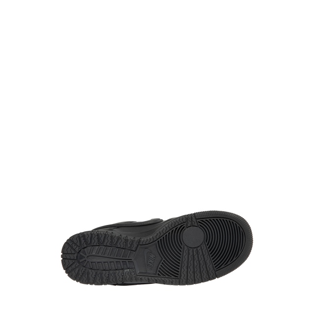 Image 4 of 5 - BLACK - NIKE Dunk Low GORE-TEX Sneaker featuring waterproof GORE-TEX, low-cut silhouette, reflective detail, padded collar, foam midsole and rubber outsole with classic pivot circle.  