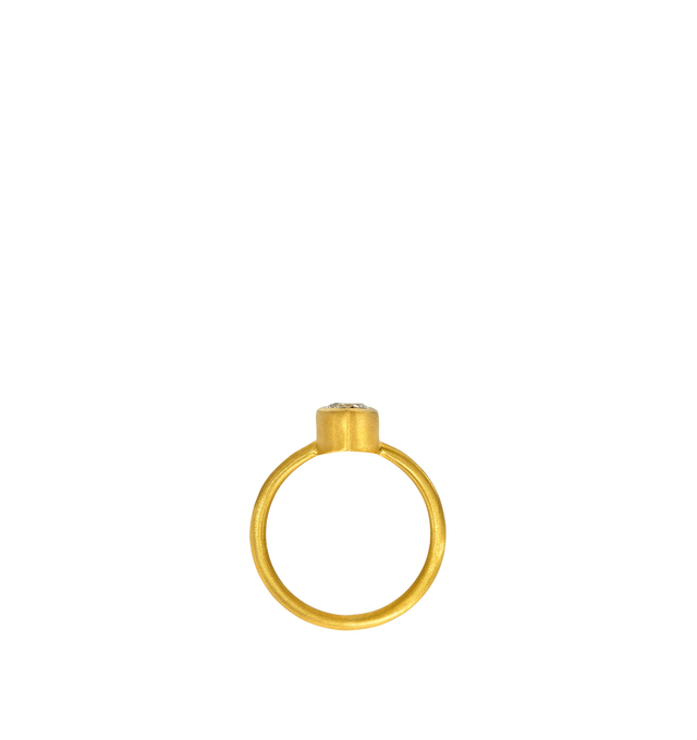 Image 4 of 4 - GOLD - Darius Jewels One-of-a-Kind Marquise Gem Fairy Band featuring a 1.29 ct antique marquise diamond set in 18K Fairmined yellow gold. For personal consultation and detailed information about jewelry, please contact our dedicated stylist team at personalshopping@hirshleifers.com.This item may be restricted for online purchase to international clients. For assistance purchasing this item please contact our dedicated stylist team at personalshopping@hirshleifers.com. 