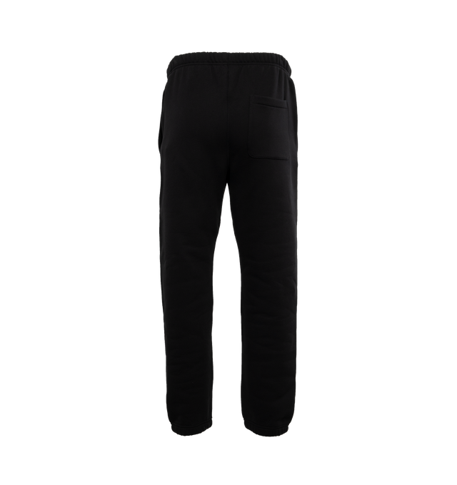 Image 2 of 4 - BLACK - MONCLER GENIUS MONCLER X ROC NATION BY JAY-Z SWEAT BOTTOMS are sweat bottoms that have an elastic waistband and hem at the legs with side slit pockets. Fits true to size. 100% cotton. 
