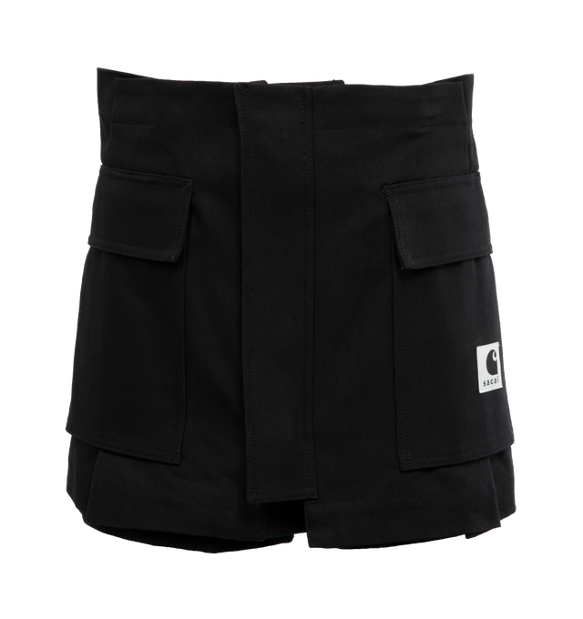 BLACK - SACAI X CARHARTT WIP shorts.