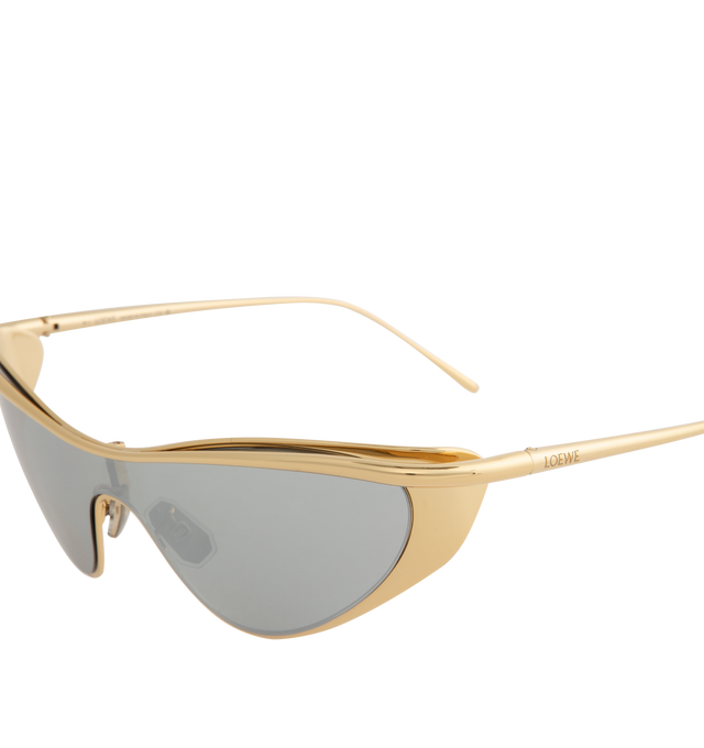 Image 5 of 6 - GOLD - Loewe Flash sunglasses in a light metal construction with 100% UVA/UVB protection. 