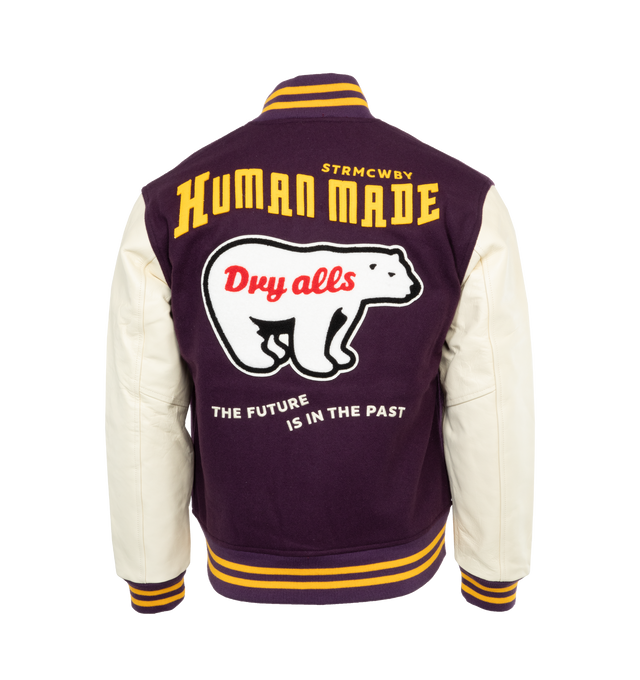 Human made dry best sale alls varsity jacket