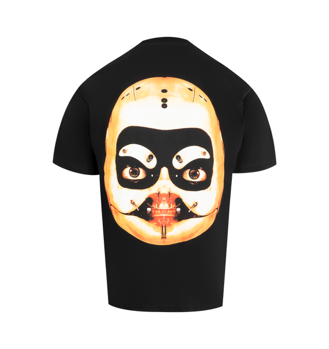 Image 2 of 2 - BLACK - PLEASURES X DAFT PUNK Technologic T-Shirt featuring short sleeves, crew neck and graphic printed on front. 100% cotton.  