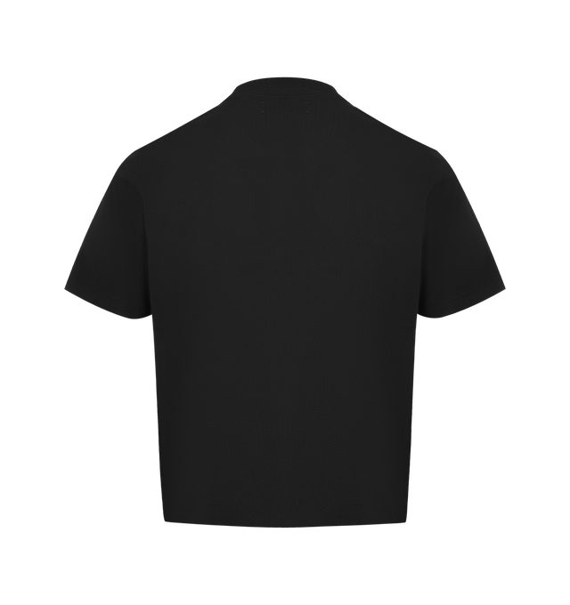 Image 2 of 2 - BLACK - AMIRI MA Hollywood Tee featuring pull-on styling, crewneck, front logo and short sleeves. 100% cotton. Made in Italy. 
