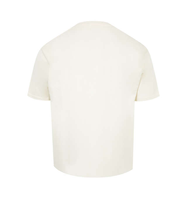 Image 2 of 2 - WHITE - Rhude Premier Cru men's tee-shirt crafted from 100% cotton fabric featuring a ribbed crewneck and Rhude Premier Cru branding on front. 