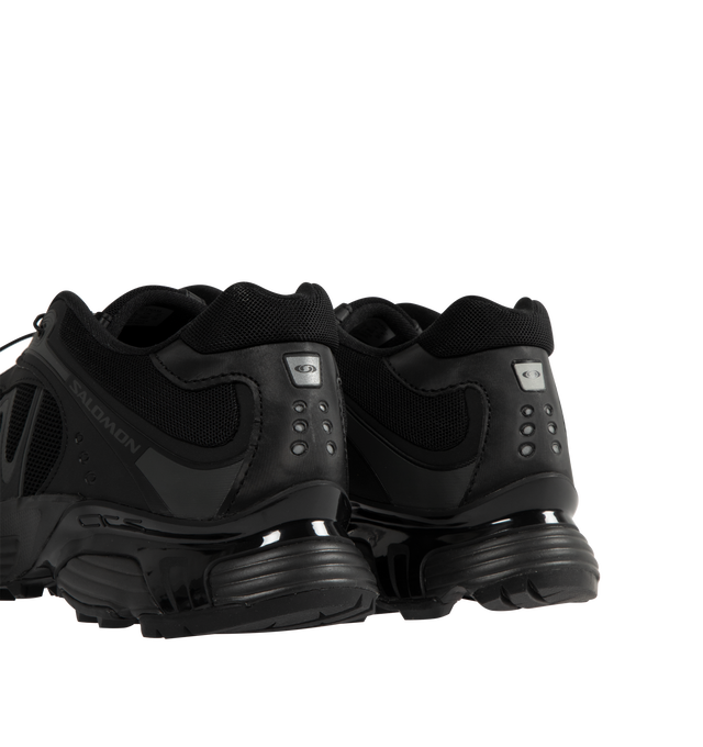 Image 3 of 3 - BLACK - SALOMON XT-Whisper featuring contrasting details, material upper, Sensifit application paired with Quicklace. Upper: textile/synthetic. Outsole: rubber. 