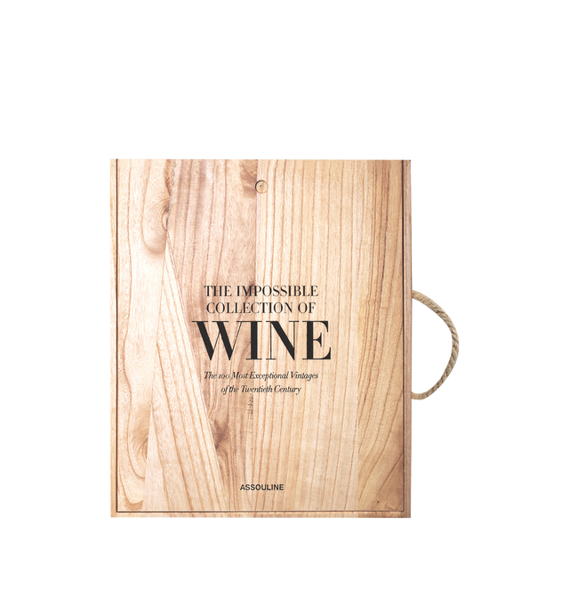 Image 3 of 7 - RED - Assouline The Impossible Collection of Wine is a luxury coffee table book that celebrates the world's most exceptional wines of the twentieth century through expert storytelling, rare photography, and the unparalleled knowledge of Worlds Best Sommelier Enrico Bernardo. Presented in a handcrafted wooden crate, this Ultimate Collection volume explores legendary vintages from around the globe, making it an extraordinary collector's edition for wine enthusiasts and connoisseurs alike. Hand- 