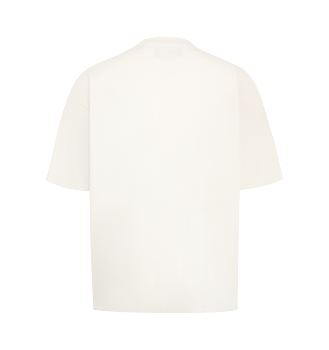Image 2 of 2 - CREAM - Nahmias Men's Kick Rocks Boxy Tee is crafted from cotton and features the Wipeout Chadwick cartoon graphic. Designed in Los Angeles, this short-sleeve style is cut in the brand's signature boxy fit for a relaxed silhouette. Main Material: 100% Cotton.  Designed in Los Angeles. 