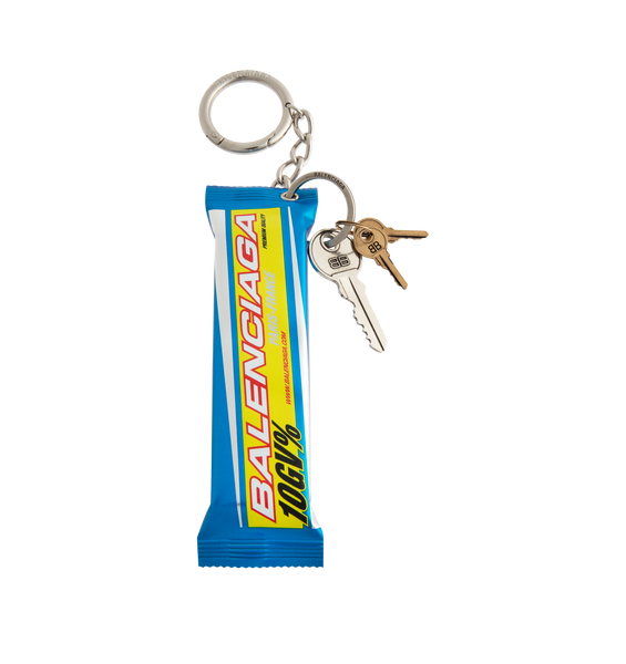 関税無し【 BALENCIAGA 】キーリング Energy Bar チャーム 249c40e630ccc958b8d27120a9249f