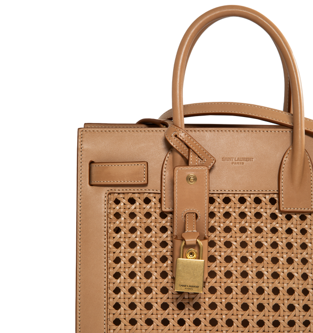 sac de jour north/south tote in crocodile-embossed leather