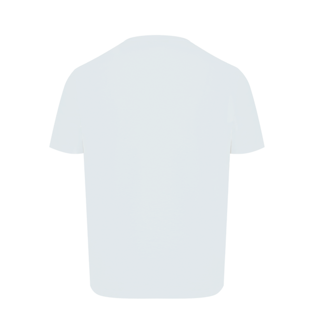 Image 2 of 2 - BLUE - LOEWE PAULA'S IBIZA T-shirt in lightweight cotton featuring a two-tone Anagram crafty embroidery, relaxed fit, regular length, crew neck and ribbed collar. Cotton. Made in Portugal. 