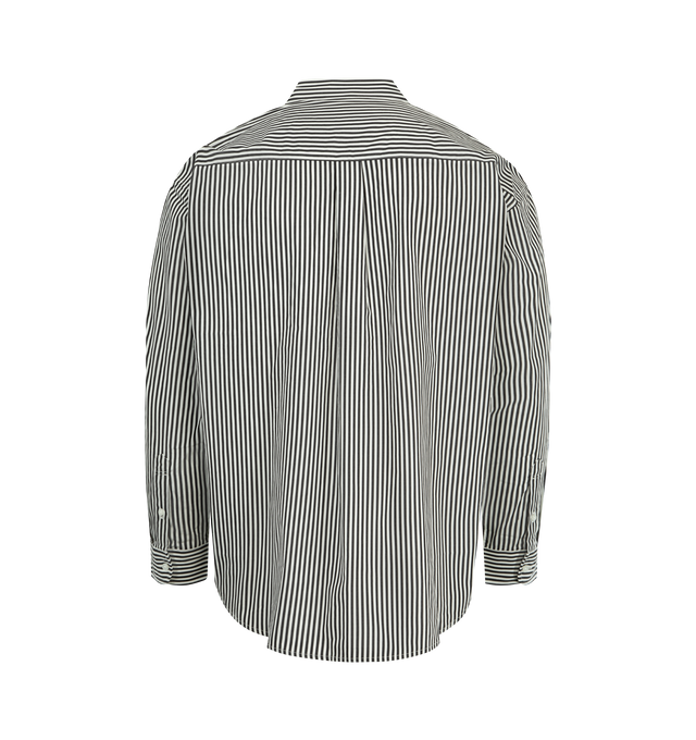 Image 2 of 2 - BLACK - CARHARTT WIP Daldry Shirt featuring front button closure, single chest pocket, buttoned cuffs and lightweight poplin fabric. 100% cotton. 