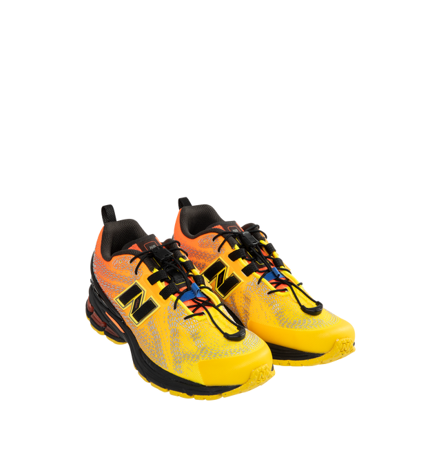 Image 2 of 5 - YELLOW - NEW BALANCE 1906F Sneaker featuring textile upper, lace up system, OrthoLite footbed, N-ergy cushioning midsole and rubber sole. 