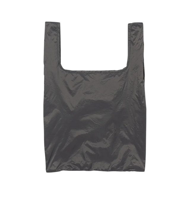 Image 3 of 3 - BLACK - HUMAN MADE Heart Shopper Bag featuring packable tote bag, Human Made heart logo and can be folded down into a compact heart-shape. 100% nylon. 