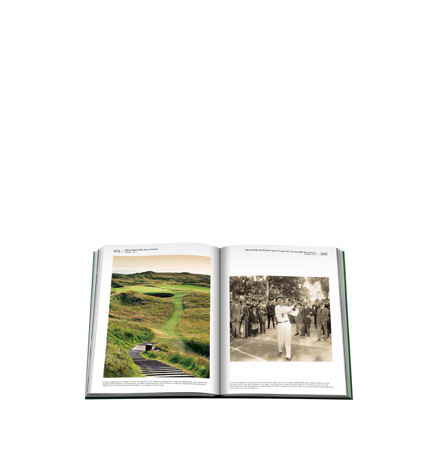 Image 4 of 4 - WHITE - Assouline Golf: The Impossible Collection is a luxury coffee table book that celebrates the world's 100 most significant golf courses through expert storytelling, rare photography, and archival imagery. Written by acclaimed golf journalist George Peper, this handcrafted Ultimate Collection volume explores legendary courses, iconic tournaments, and the rich history of the game, making it an exceptional collector's edition for golf enthusiasts and design lovers alike. Presented in a han 