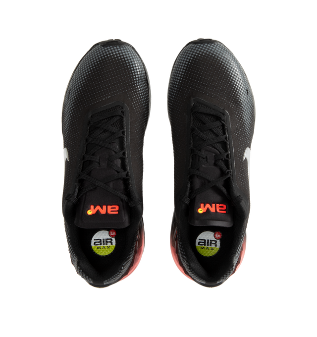 Image 5 of 5 - BLACK - NIKE Air Max Phoenix Sneaker featuring engineered mesh upper, injection rubber and a thin heel clip that reduces weight, Nike React technology is a lightweight, durable foam, Max Air cushioning, foam midsole and rubber outsole. 