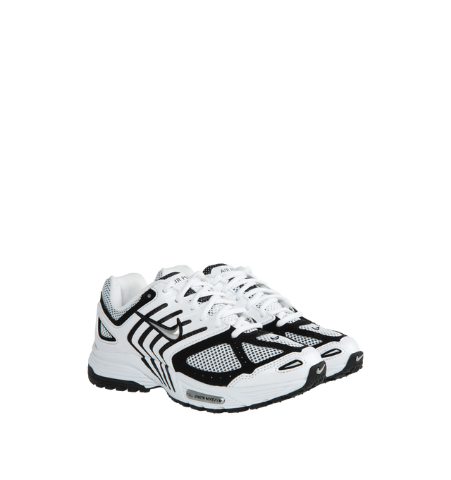 Image 2 of 5 - WHITE - NIKE Air Peg 2K5 Running Shoe featuring cushy collar, rubber tread, lace-up style, textile and synthetic upper/synthetic lining and sole.  
