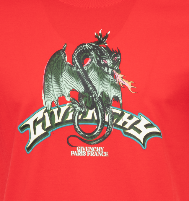 DRAGON SLIM FIT T SHIRT MENS HIRSHLEIFERS