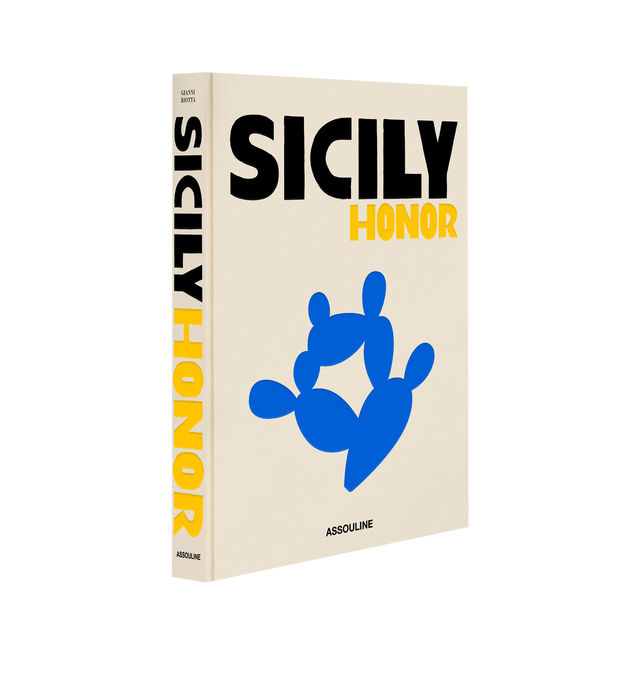 Image 1 of 4 -  - Assouline Books Sicily Honor by Author Gianni Riotta. Linen hardcover book with 304 pages featuring over 200 illustrations. Language: English. Dimensions: W 10 x L 13 x D 1.5. Revel in the fascinating island of Sicily, where a blend of rich history, cultural diversity, and passionate traditions creates an unforgettable experience. From the ancient ruins of Taormina to the dramatic beauty of Mount Etna, the luxurious Villa Sant'Andrea and Grand Hotel Timeo offer stunning views and proximity 