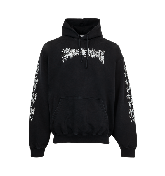 即発 VETEMENTS 20FW WOLDTOUR OVERSIZED LOGO HOODIE VETEMENTS - VETEMENTS WORLD TOUR OVERISZED HOODIE SIZE: XS