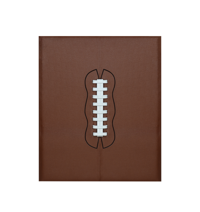 Image 2 of 4 - BROWN - Assouline American Football: The Impossible Collection is a luxury coffee table book that celebrates the history, legends, and defining moments of American football through rare photography, archival imagery, and expertly curated storytelling. Written by Michael MacCambridge, this handcrafted Ultimate Collection volume showcases the 100 most legendary moments in college and professional football history, presented in a distinctive faux pigskin clamshell case that makes it an exception 