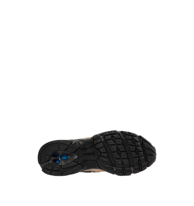 Image 4 of 5 - BLACK - NEW BALANCE 740 Sneaker featuring ABZORB midsole, molded TPU 'N' logo, reflective accents, synthetic and mesh upper. 