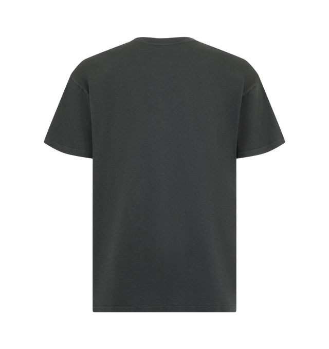 Image 2 of 2 - GREY - Willy Chavarria Licensed Designs Easy Tee is crafted from lightweight cotton and features an easy, relaxed silhouette for everyday wear. Designed with graphic Licensed Designs artwork and signature branding. Main Material: 100% Cotton. Made in USA. 