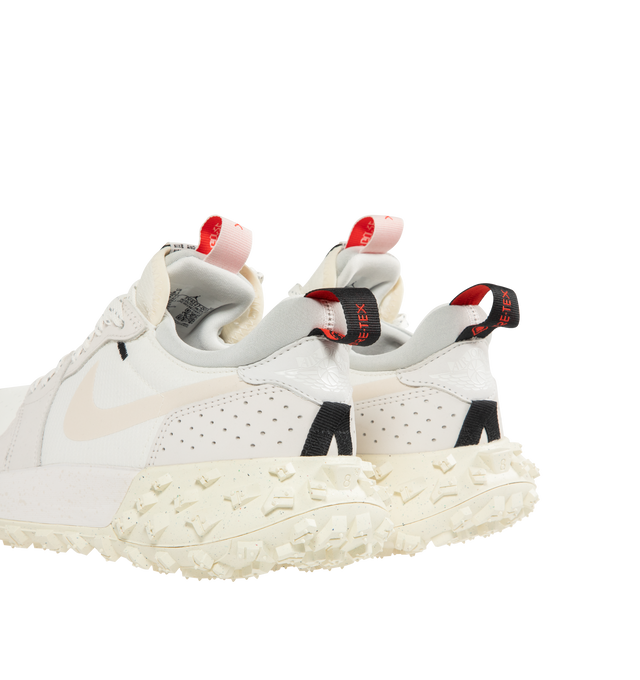 Image 3 of 5 - WHITE - JORDAN Air Jordan 1 Element Low A/T Sneaker featuring GORE-TEX material, a trail-ready outsole, leather and textiles that create a structured and breathable shoe, braided laces, foam midsole and rubber outsole. 