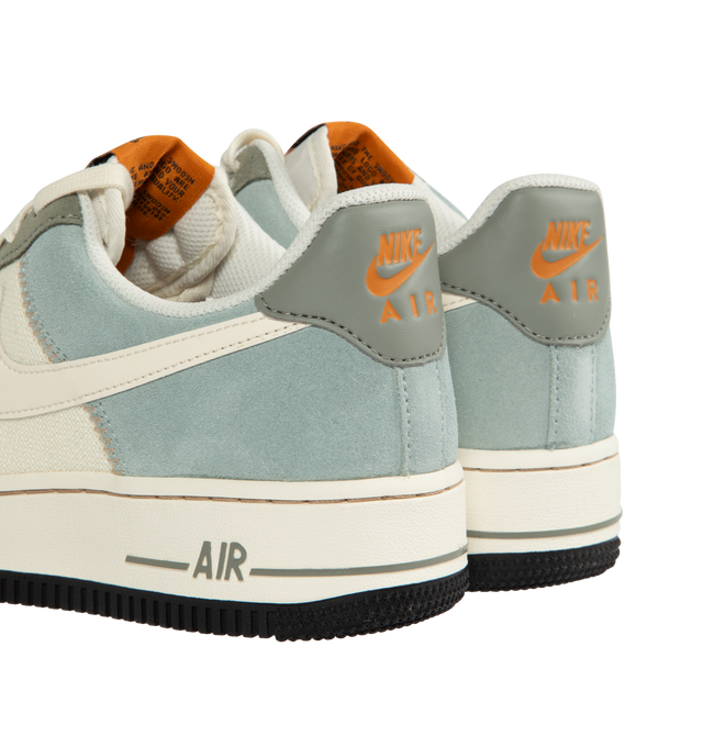 Image 3 of 5 - MULTI - NIKE Air Force 1 07 LV8 featuring stitched overlays on the upper, Nike Air cushioning, low-cut silhouette, padded collar, foam midsole, perforations on toe and rubber outsole. 