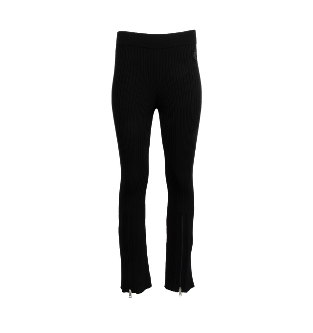 FLARED KNIT TROUSERS (WOMENS)