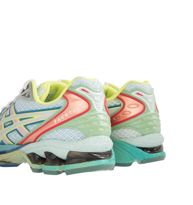 Image 3 of 5 - MULTI - ASICS Facetasm x Gel-Kayano 14 Sneaker featuring two-tone underlays, 2000s design language, GEL technology cushioning, shock absorption, TRUSSTIC support system and sockliner. 