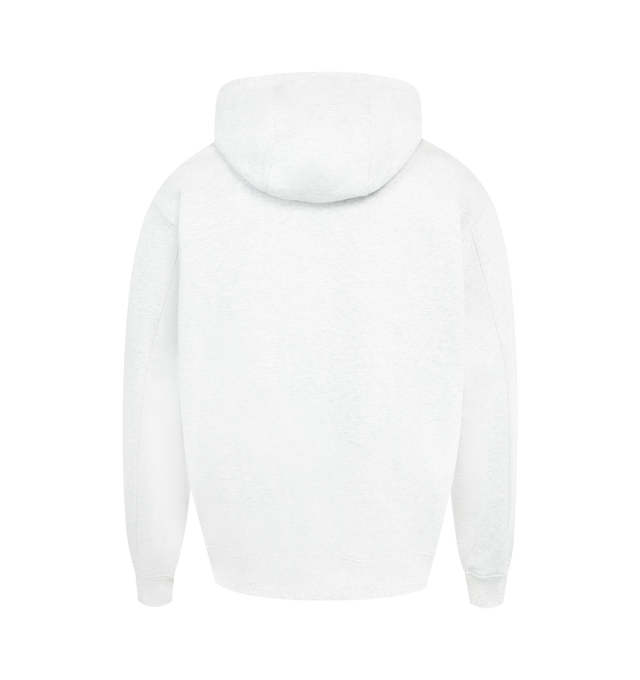 Image 2 of 2 - GREY - CASABLANCA Dance Joy Printed Hoodie featuring long sleeves, ribbed cuffs and hem, pull over and printed design. 100% organic cotton.  