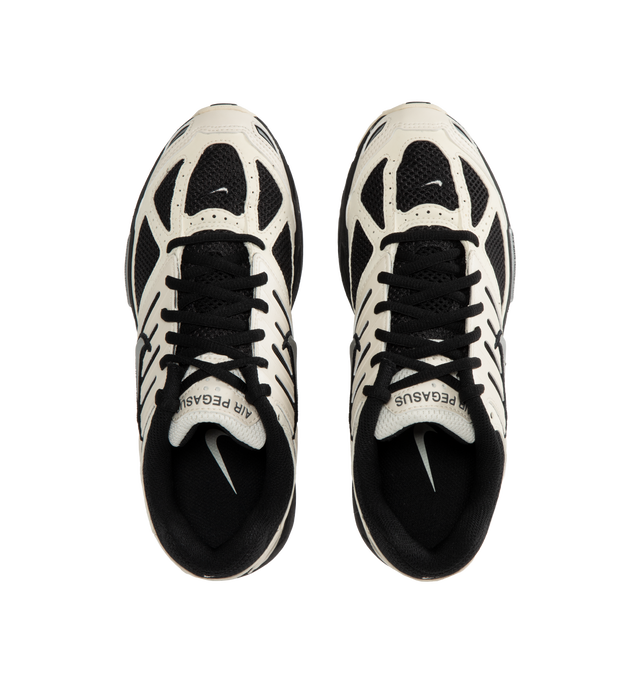 Image 5 of 5 - WHITE - NIKE Air Pegasus 2005 Sneaker featuring synthetic leather and textile upper, Nike Air technology, waffle-inspired outsole, foam midsole and rubber outsole. 