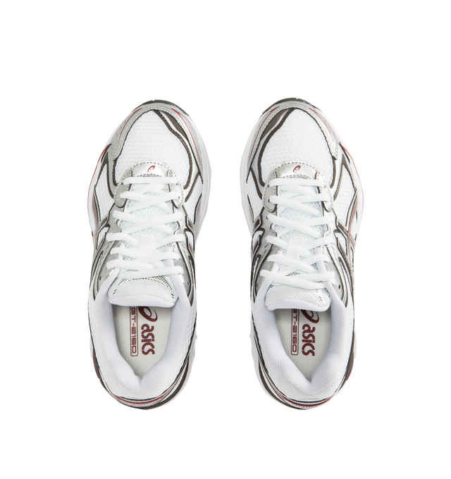 Image 5 of 5 - WHITE - ASICS GT-2160 Sneaker pays homage to the technical design language from the GT-2000 series in the early 2010s, segmented midsole structure and GEL technology inserts for advanced cushioning underfoot. This combination creates an industrial aesthetic that's met with advanced cushioning properties. 