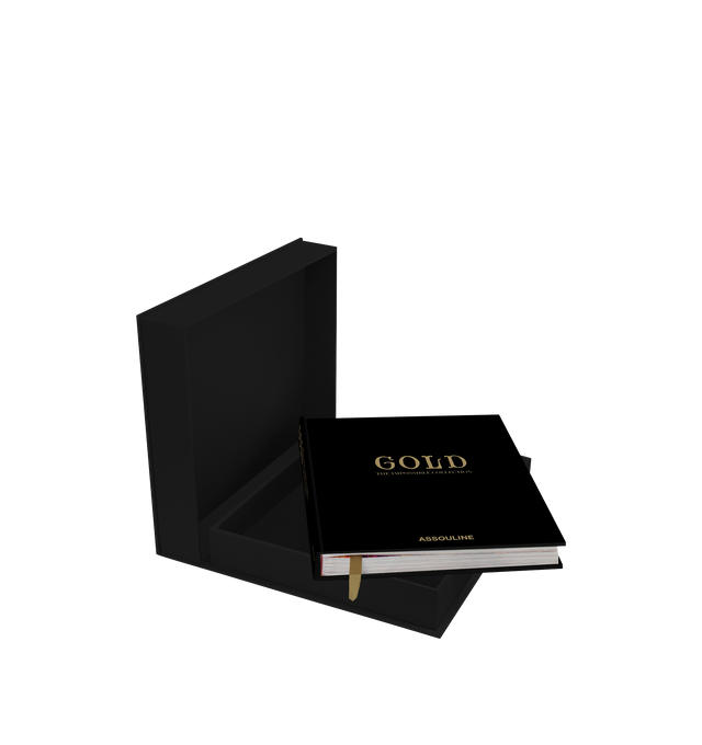 Image 3 of 4 - BLACK - ASSOULINE Gold: The Impossible Collection featuring insightful texts by art historian Brnice Geoffroy-Schneiter, this handcrafted Ultimate Collection volume showcases 100 of the rarest and most precious treasures marrying natural splendor and human craftsmanship, from amazingly detailed artifacts of ancient global civilizations to surprising modern creations by artists Man Ray, Hu Qin and Chris Burden. Approx. 12.99"L x 16.0"W. 214 pages. Made in Italy. 