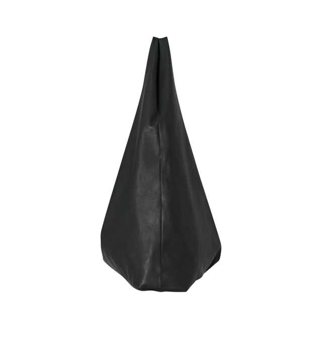 Image 3 of 3 - BLACK - The Row New Bindle Hobo Bag has a draped handle, center stitch detailing, and a fluid design. 17.5 X 4 X 24.75 inches. 100% calfskin leather. Made in Italy.  