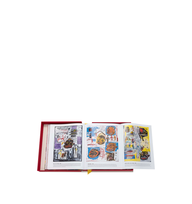 Image 7 of 7 - NEUTRAL - Assouline Basquiat: The World of Jean-Michel is a luxury coffee table book that explores the life, work, and enduring legacy of Jean-Michel Basquiat through rare archival photography, iconic artworks, and insightful commentary from leading contributors. Presented in a handcrafted luxury canvas clamshell case, this Ultimate Collection volume celebrates one of contemporary art's most influential figures, making it an exceptional addition to any art or design library. Hardcover in a Lu 