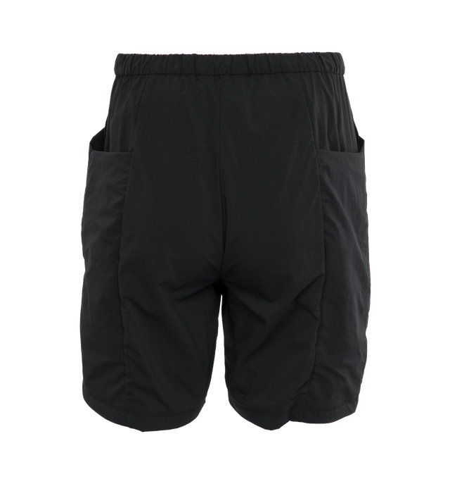 Image 2 of 4 - BLACK - Teatora Shorts with Dynamic Storage Capacity, heat wave cancelling technology, elasticated waistband 4 pockets, ventilation and quick-drying and packable fabric. 87% Nylon / 10% Polyester / 3% Polyurethane.  