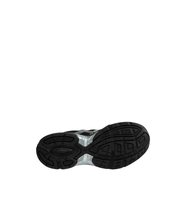 Image 4 of 5 - BLACK - ASICS GEL-1130 Sneaker featuring overlays and breathable mesh underlays, sockliner, GEL technology cushioning for shock absorption, TRUSSTIC support system and at least 20% of the upper's synthetic leather is made with recycled materials. 