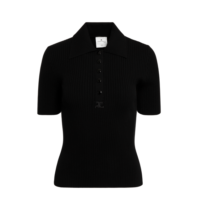 AC RIB KNIT POLO (WOMENS)