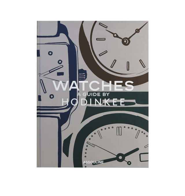 Image 1 of 4 - GREY - Assouline Watches: A Guide by Hodinkee is a luxury coffee table book that celebrates the artistry, history, and craftsmanship of fine watchmaking through expert storytelling and striking photography. Created by the renowned editors of Hodinkee, this designer rubberized hardcover book explores iconic timepieces, legendary brands, and essential watch categoriesfrom chronographs and dive watches to dress watches and high complicationsmaking it an indispensable reference for seasoned colle 