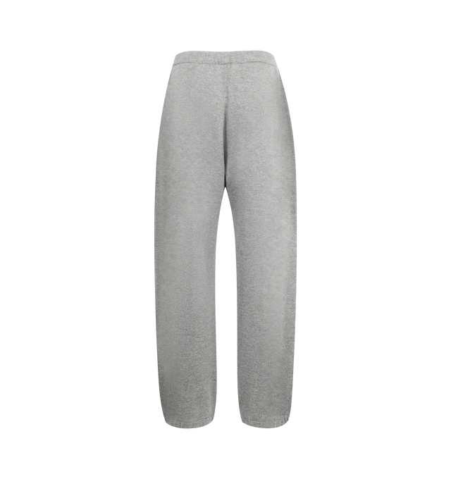 Image 2 of 3 - GREY - THE ROW Liyana Pants featuring luxuriously soft cashmere, relaxed, tapered legs, side pockets and an elasticated waistband. 100% cashmere. 