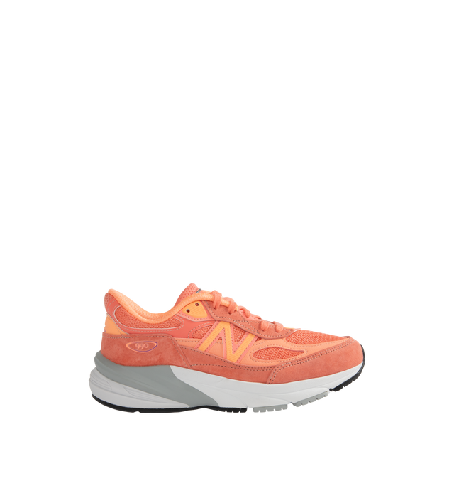 Image 1 of 5 - ORANGE - NEW BALANCE NB 1906R Sneaker featuring FuelCell foam, ENCAP midsole cushioning, reflective accents designed to catch the light and TPU back tab. Mesh upper. Pigskin suede and synthetic overlays. 